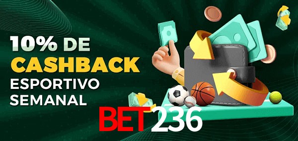 10% de bônus de cashback na bet236